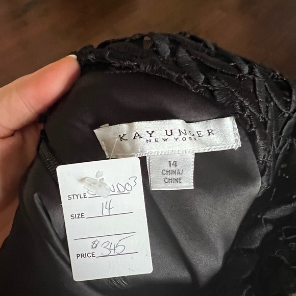 Fancy Black MIDI Dress - Picture 5 of 12